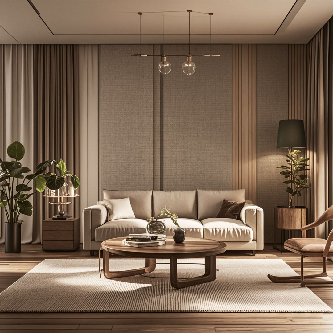 Painel de Textura de Tecido BZ01 - Luxo Leve