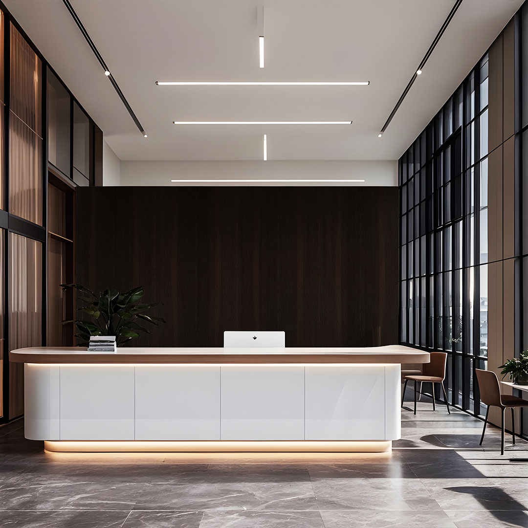 Painel de textura de grão de madeira ZZ15 - Luxo leve